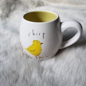 Rae Dunn White Chirp Mug Artisan Collection
